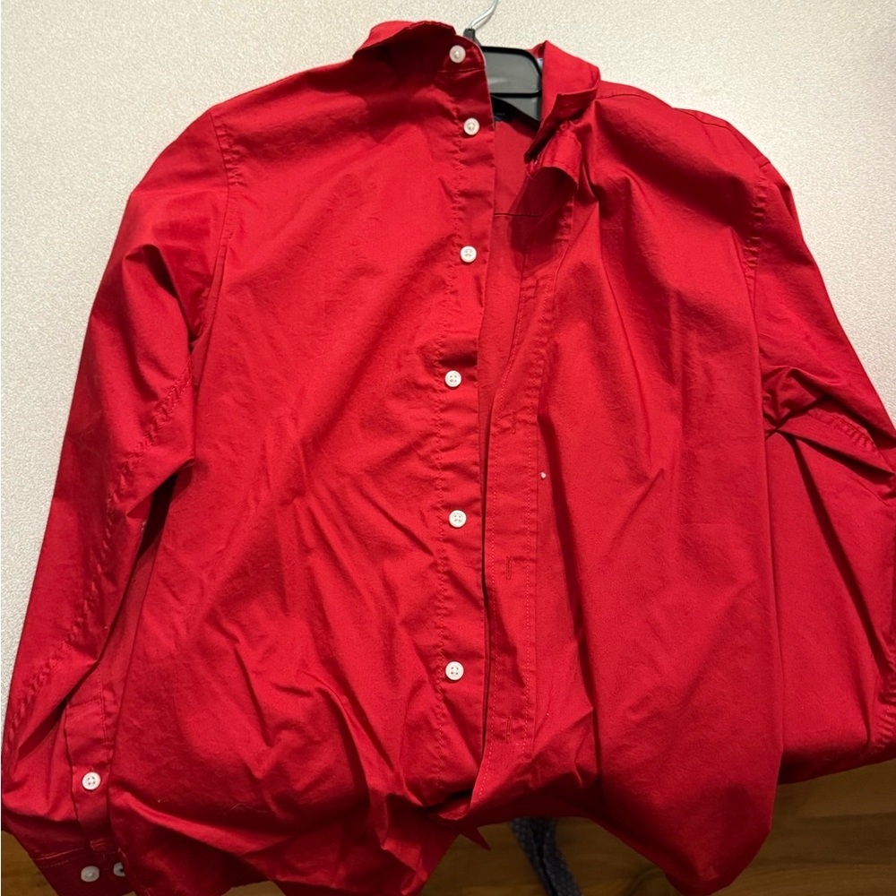 Tommy Hilfiger Vibrant Red Shirt